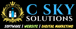 C Sky Solutions Logo - No. 1 Software Company for School & Colleges in Jaunpur
